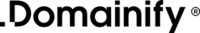 Domainify black logo